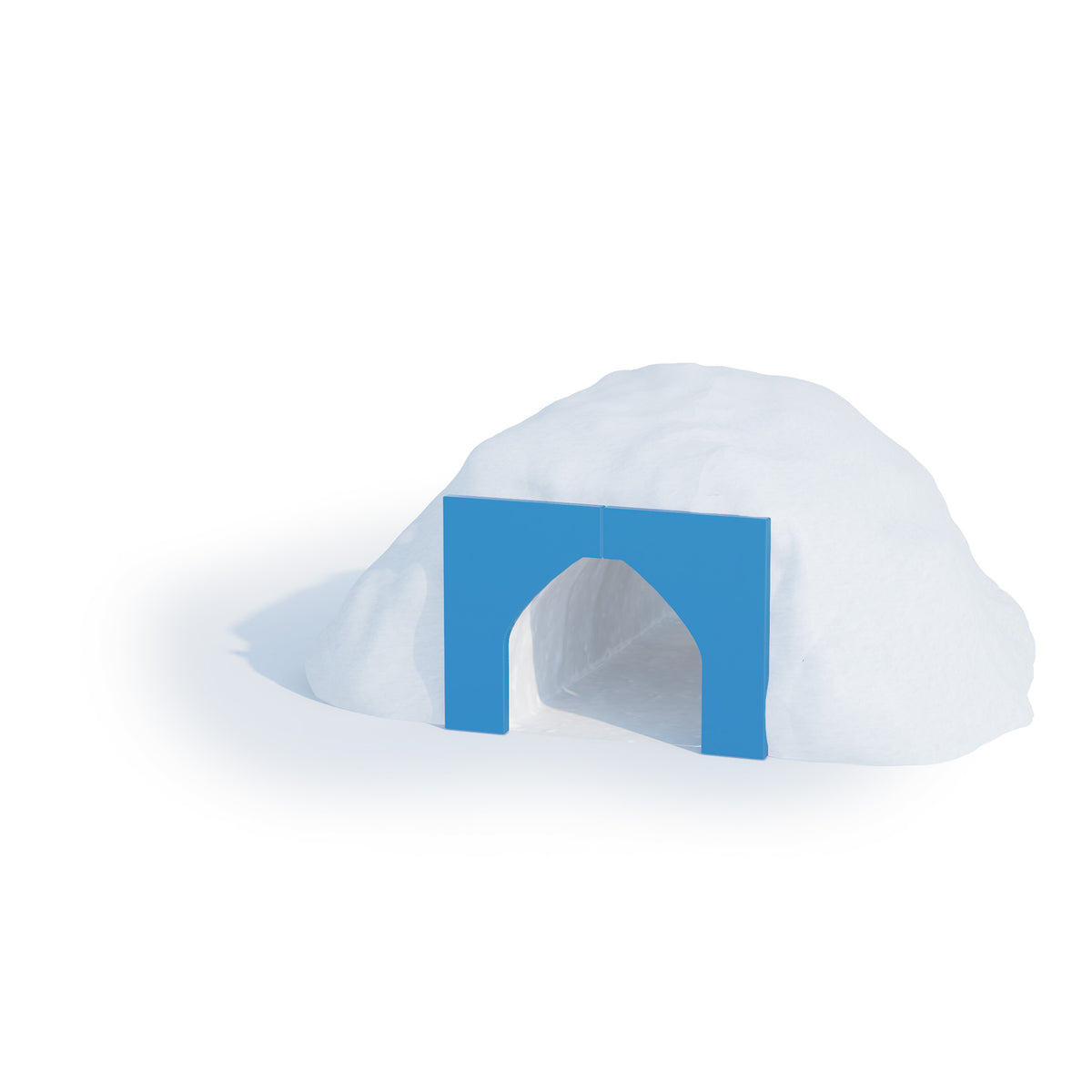 Schneetunnel Prallschutz Bogen
