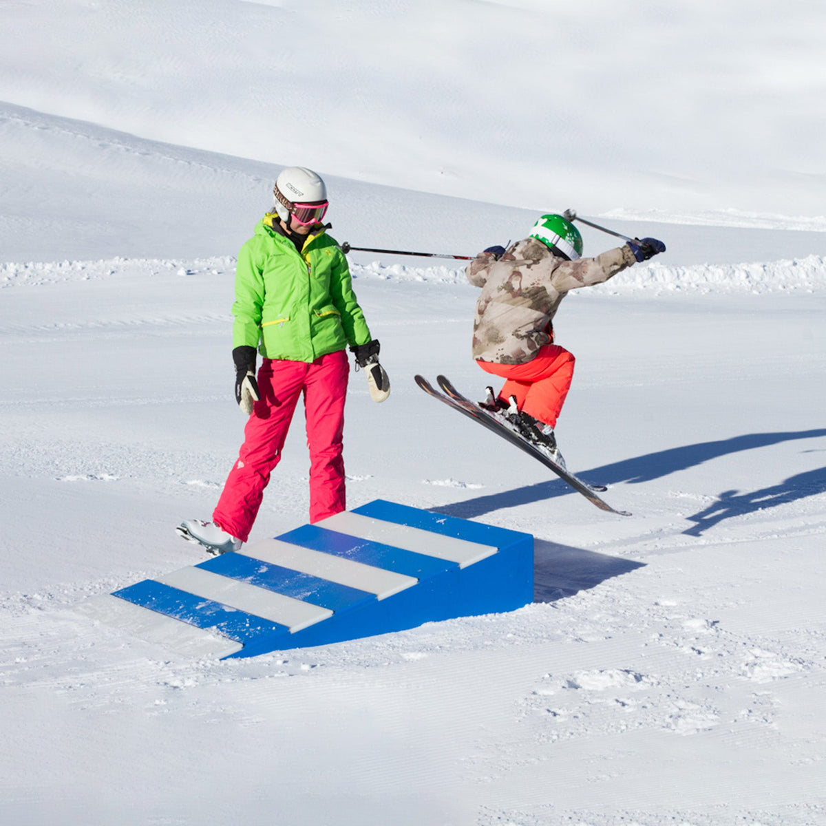 Obstacles für Skischulen
