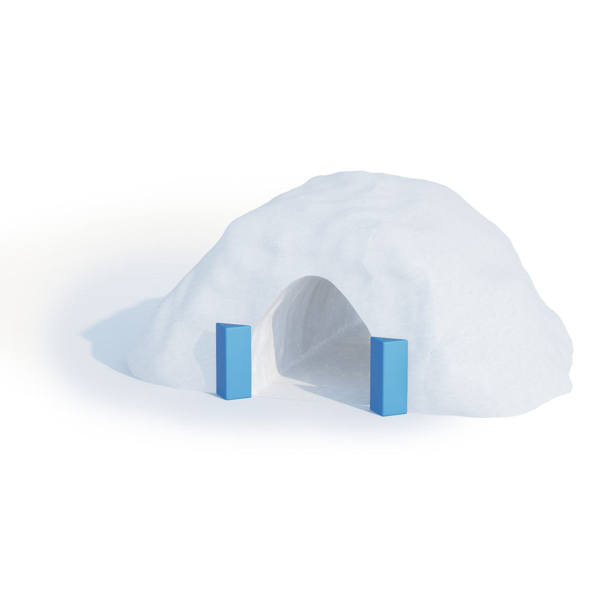 Schneetunnel Prallschutz